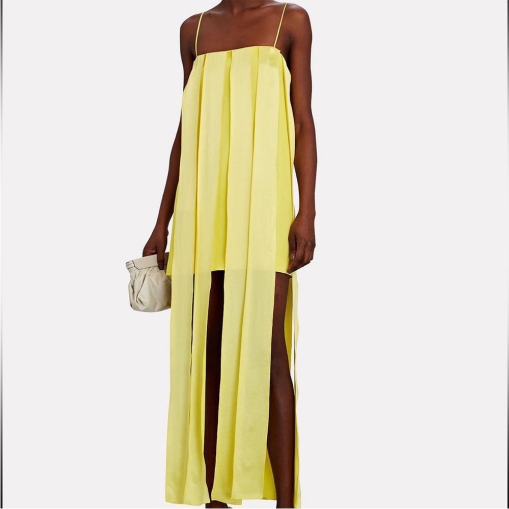 Alexis Colle Yellow Maxi Dress